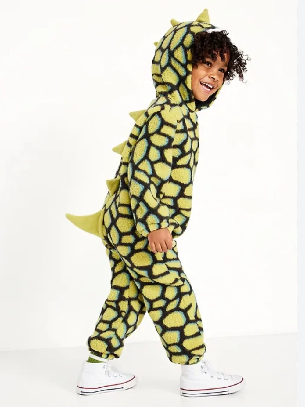 Old Navy Unisex Hooded Dinosaur One-Piece Costume for Toddler